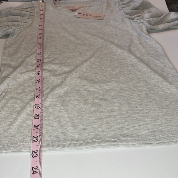 Philosophy Republic Clothing Lightning Grey Top - Small - Picture 7 of 7